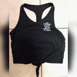 Flag Nor Fail Padded Halter Top -M